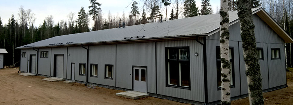 Sähkö-Heiniksen rakentama halli