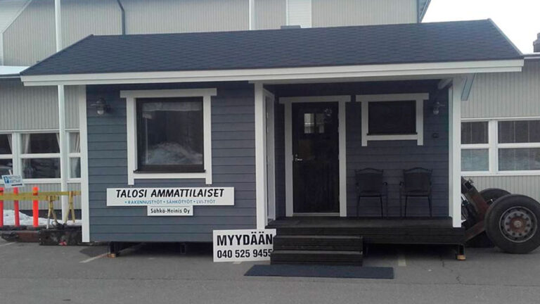 Saunamökki messuilla